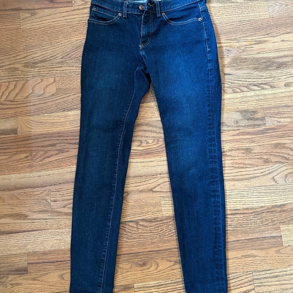 Duluth Trading Co Blue Skinny Jeans Classic Fit